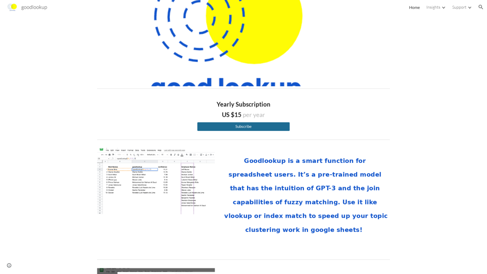 goodlookup screenshot