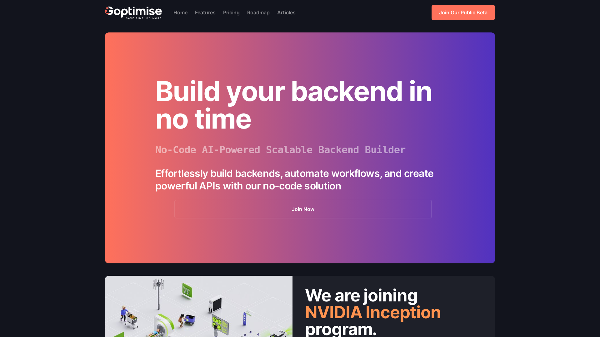 No Code AI Powered Scalable Backend Builder
