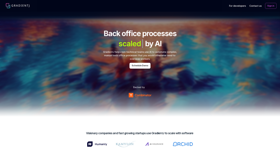 GradientJ screenshot