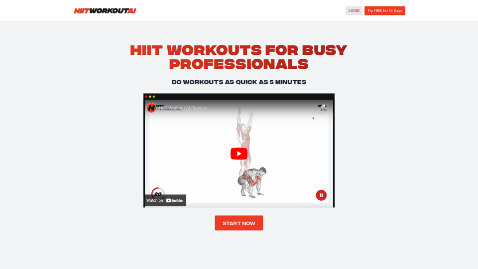 HIIT Workouts for Busy Professionals