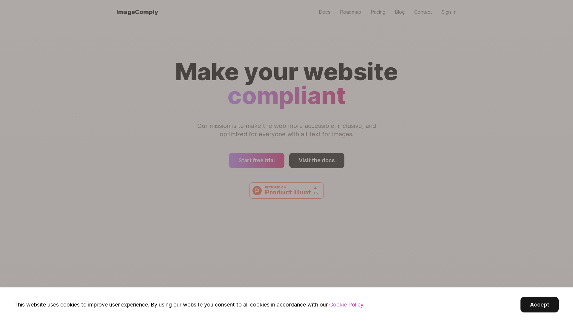 ImageComply: Leading Alt Text Solution for Images and Accessibility