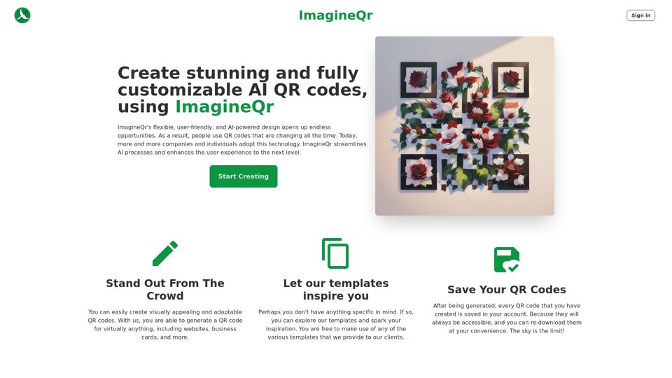 ImagineQr screenshot