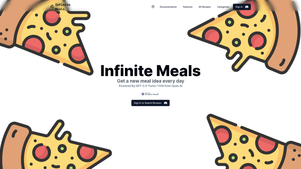 Infinite Meals