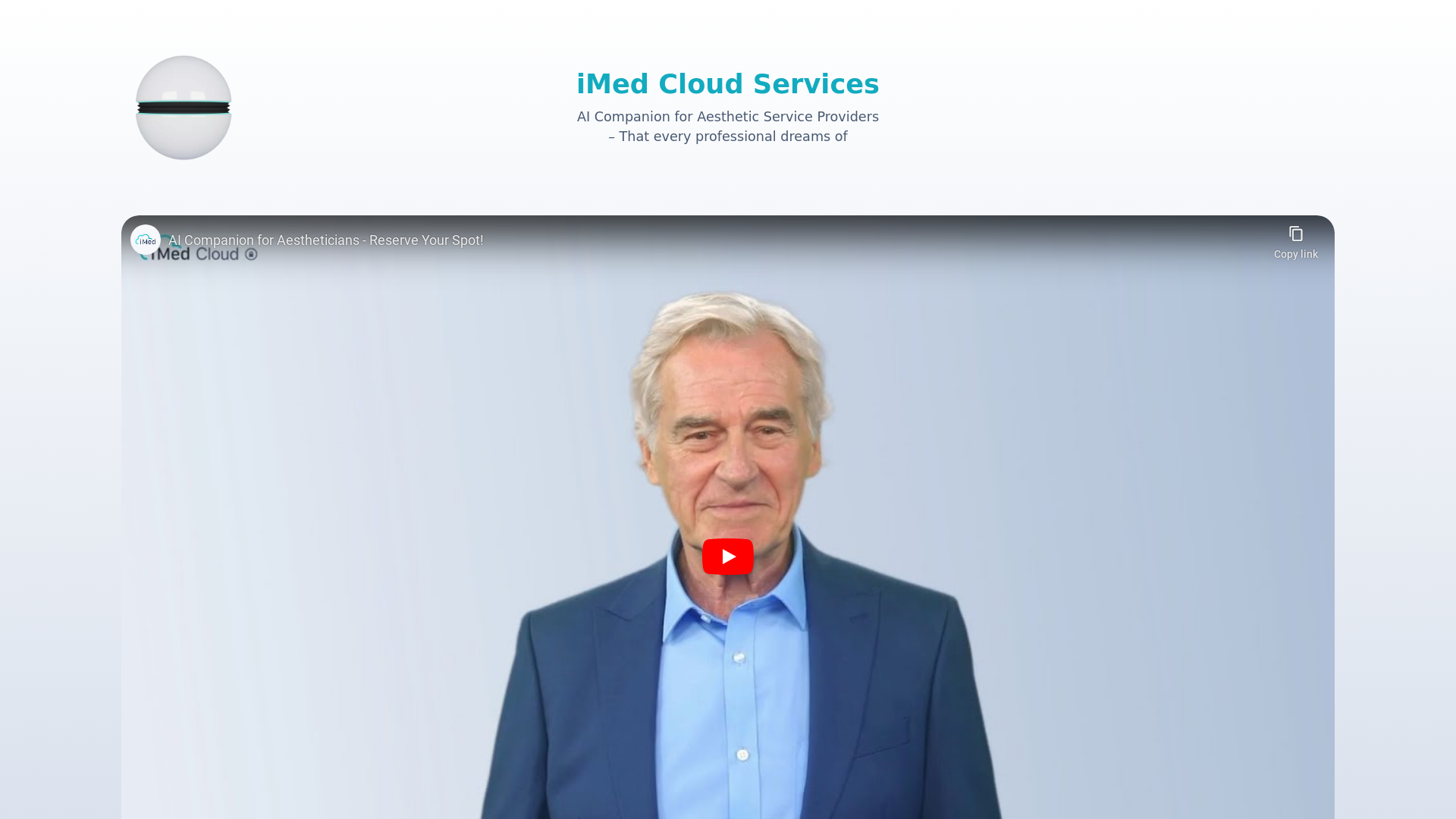 iMed Cloud Services screenshot