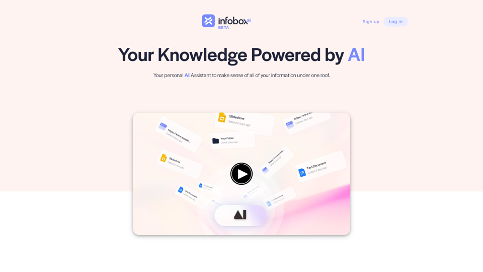 infoboxAI screenshot