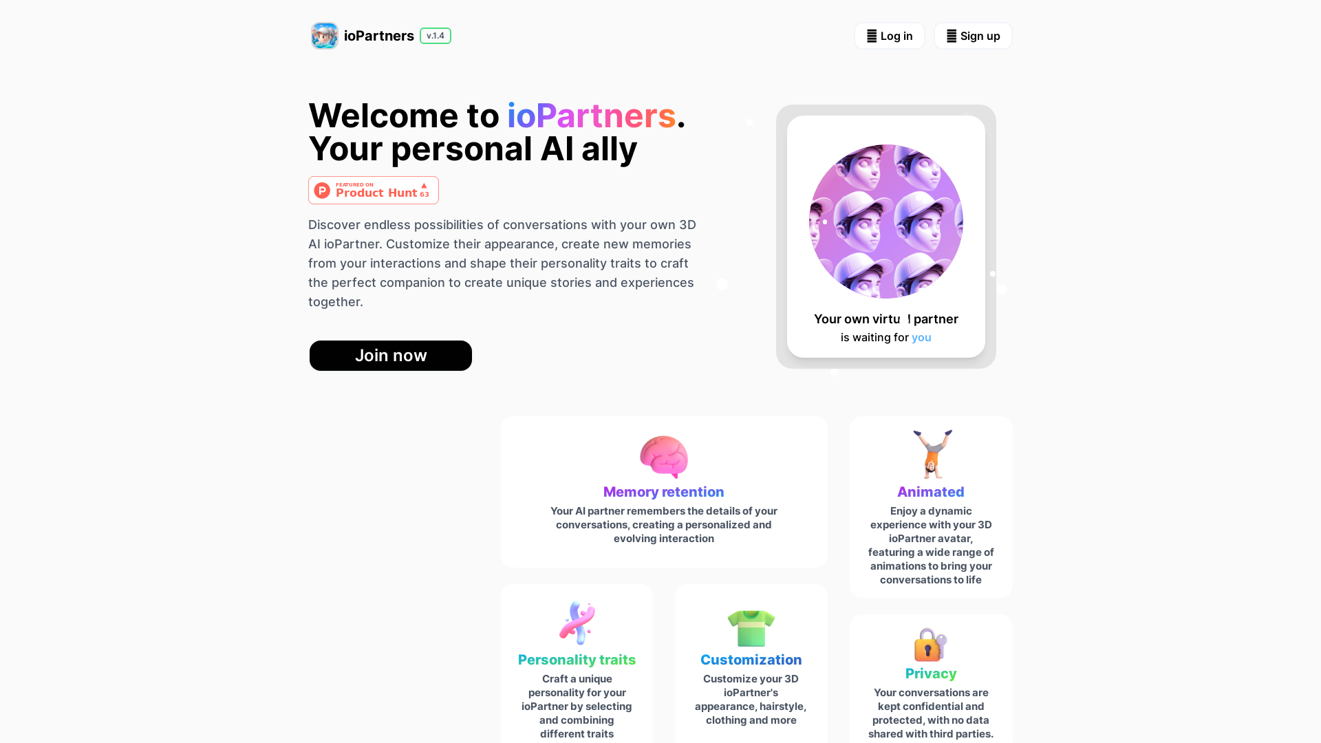 ioPartners screenshot