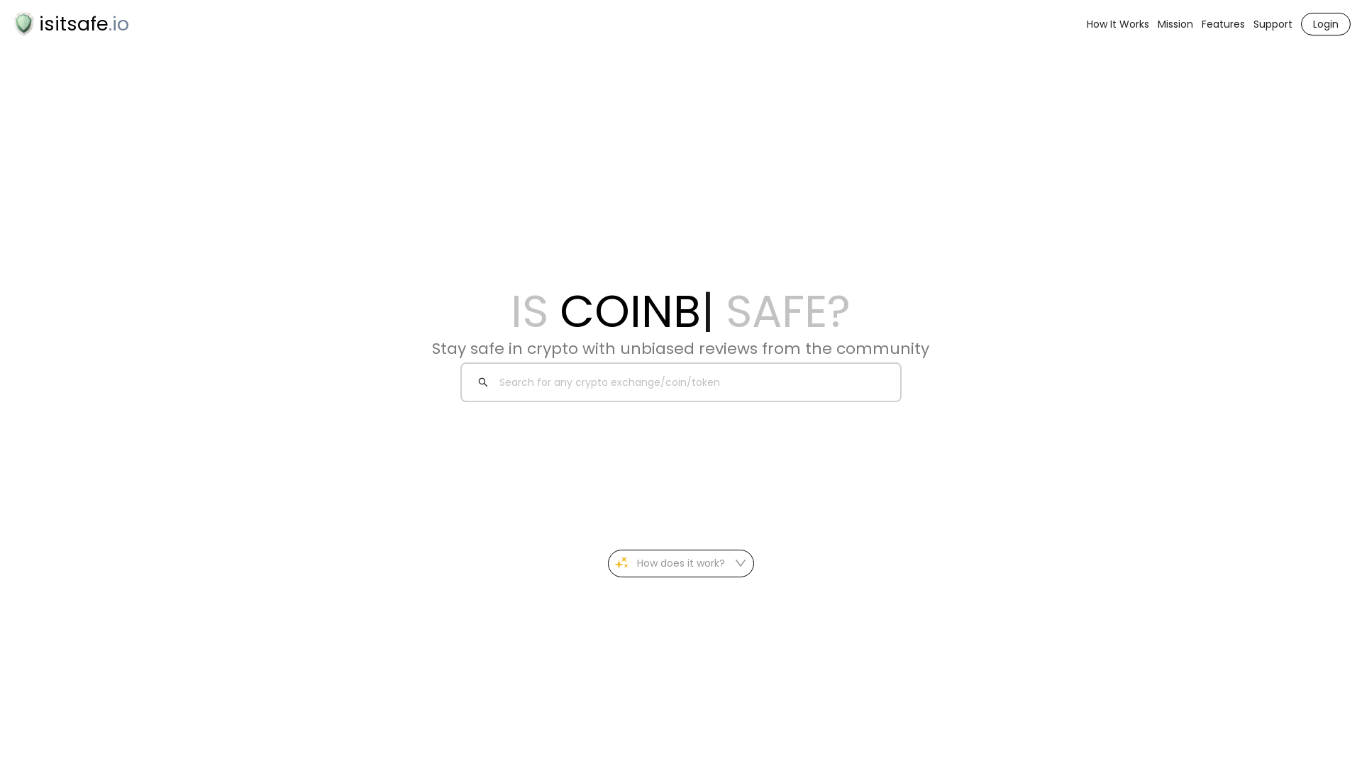isitsafe.io screenshot