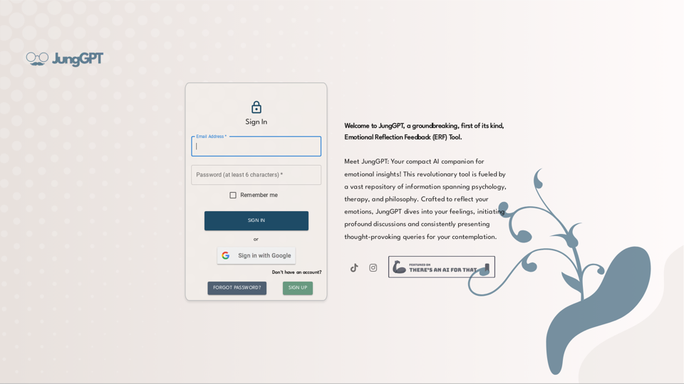 Jung GPT screenshot