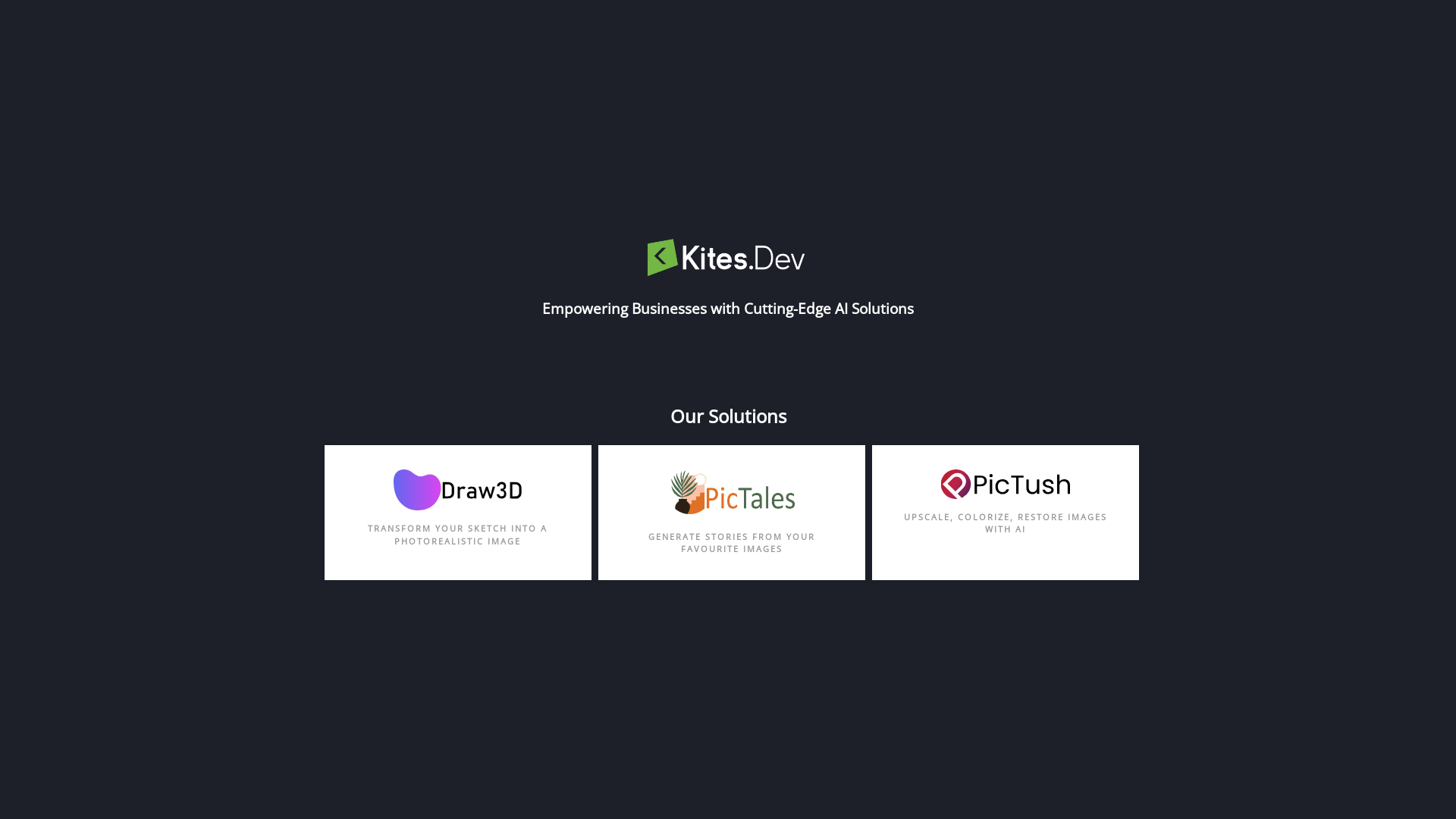 Kites.Dev screenshot