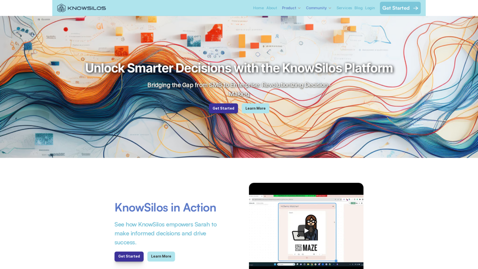 KnowSilos - Streamline Decision-Making with Advanced Knowledge Management