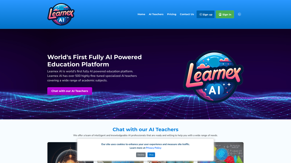 Learnex AI screenshot