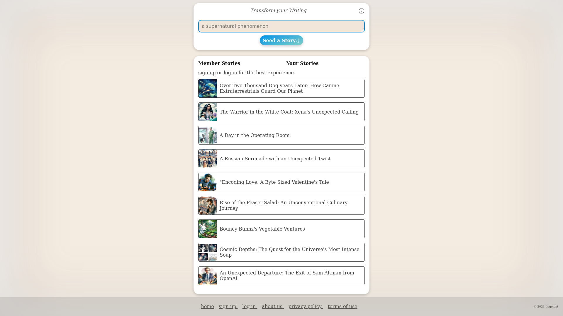 Logolept screenshot