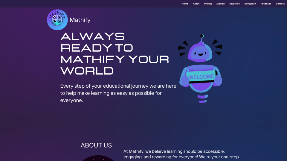 Mathify , Learning Made Easy