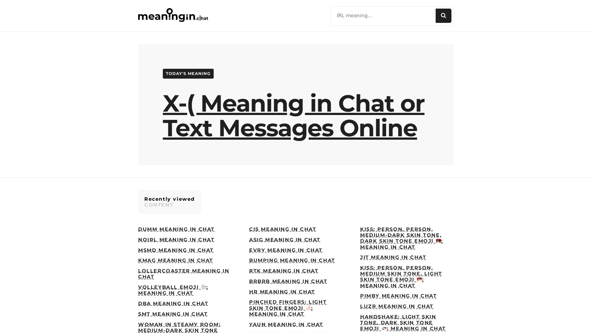 MeaningIn.Chat ― Find meanings of things in chat!