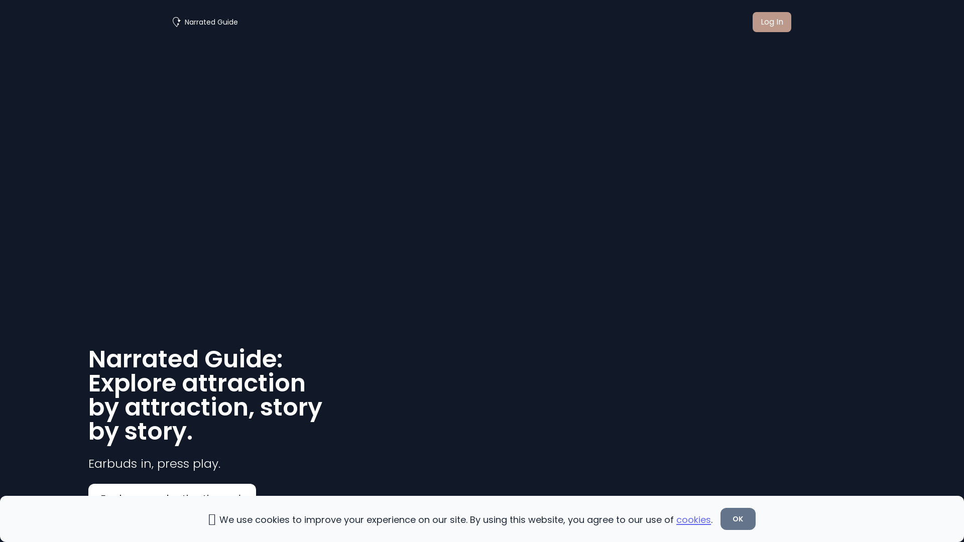 Narrated Guide screenshot