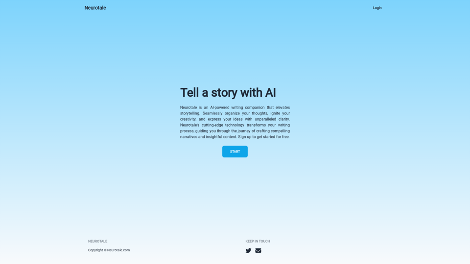 Neurotale screenshot