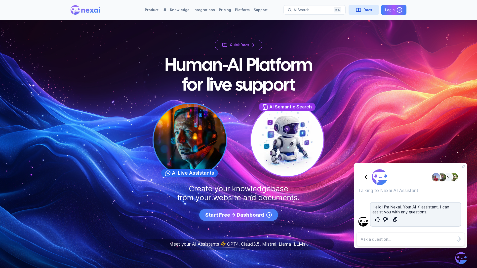 Nexai screenshot