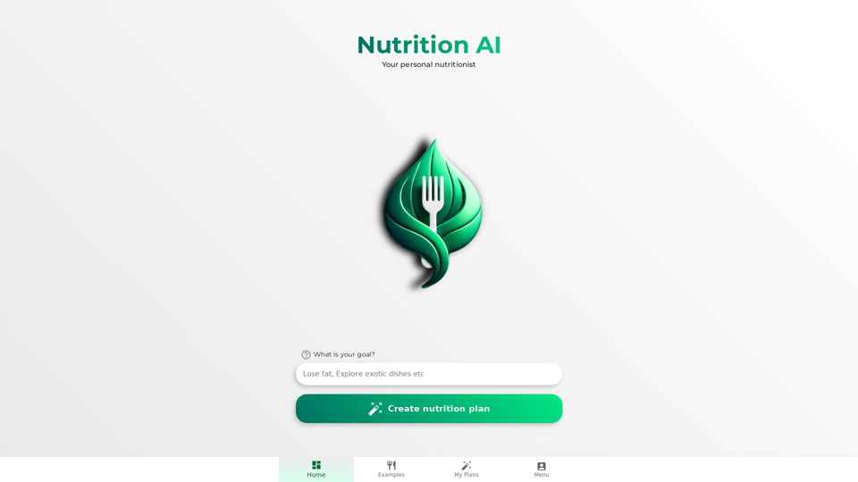 Nutrition AI