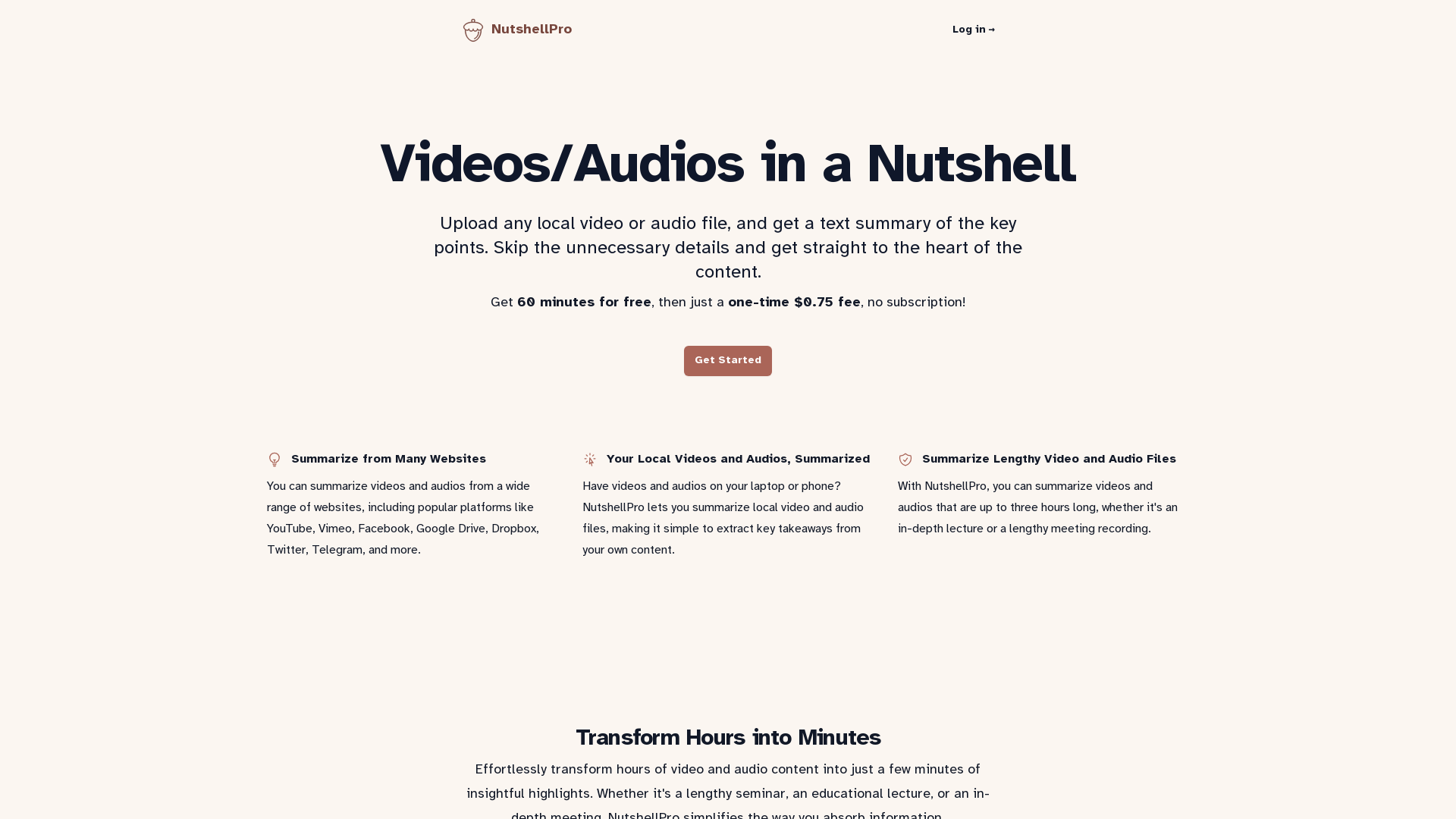NutshellPro screenshot