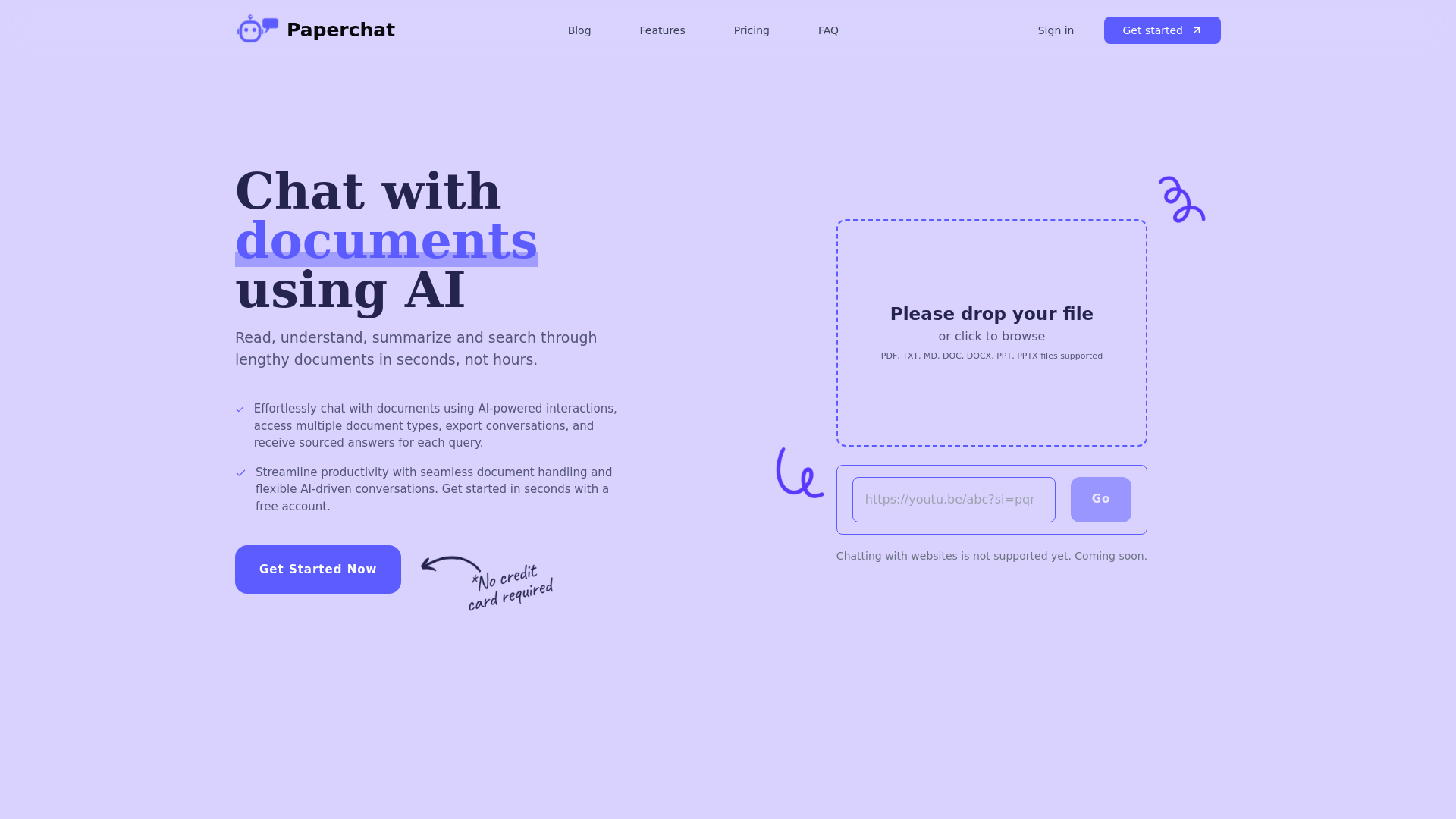 PaperChat screenshot