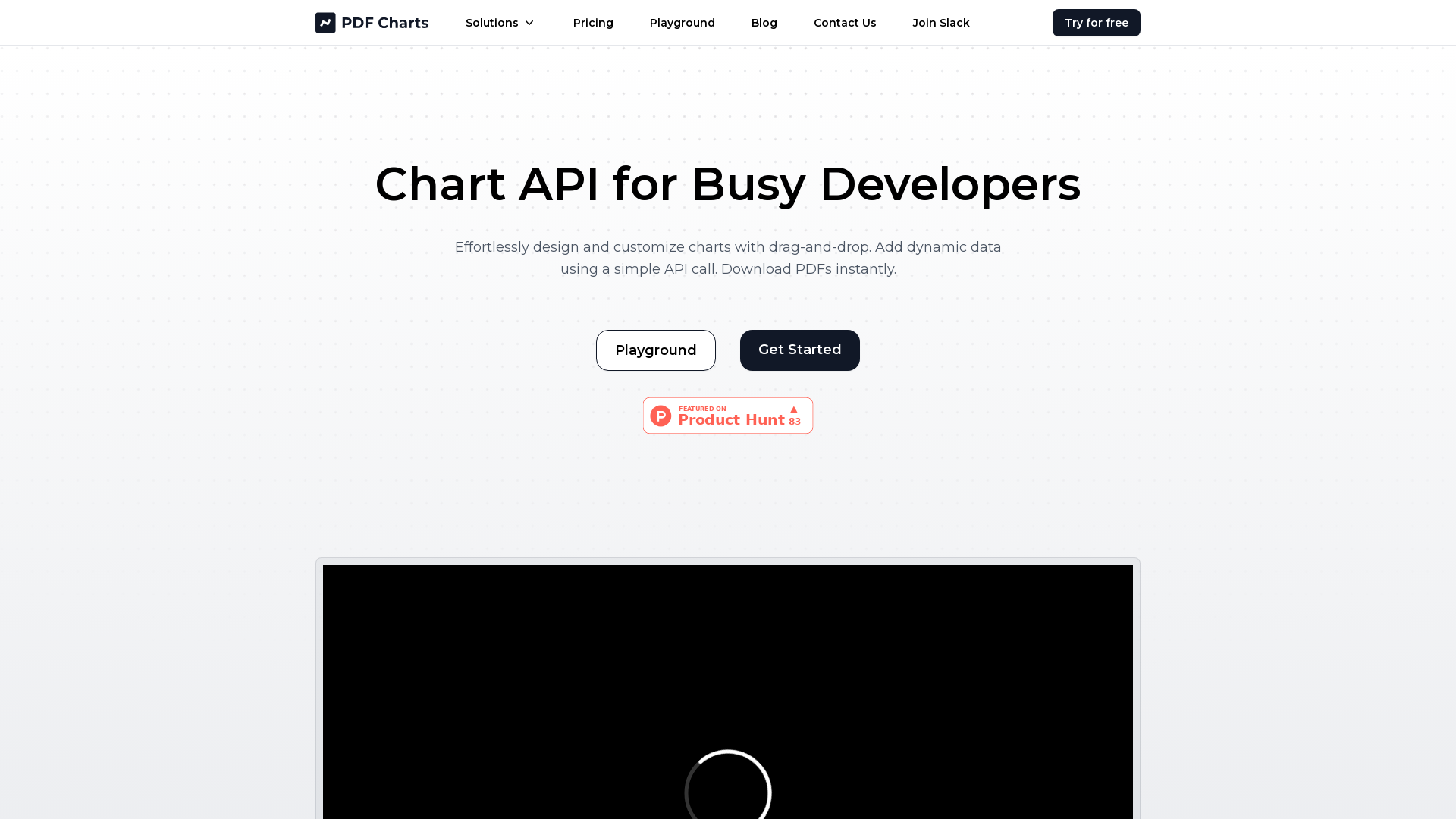 PDF Charts