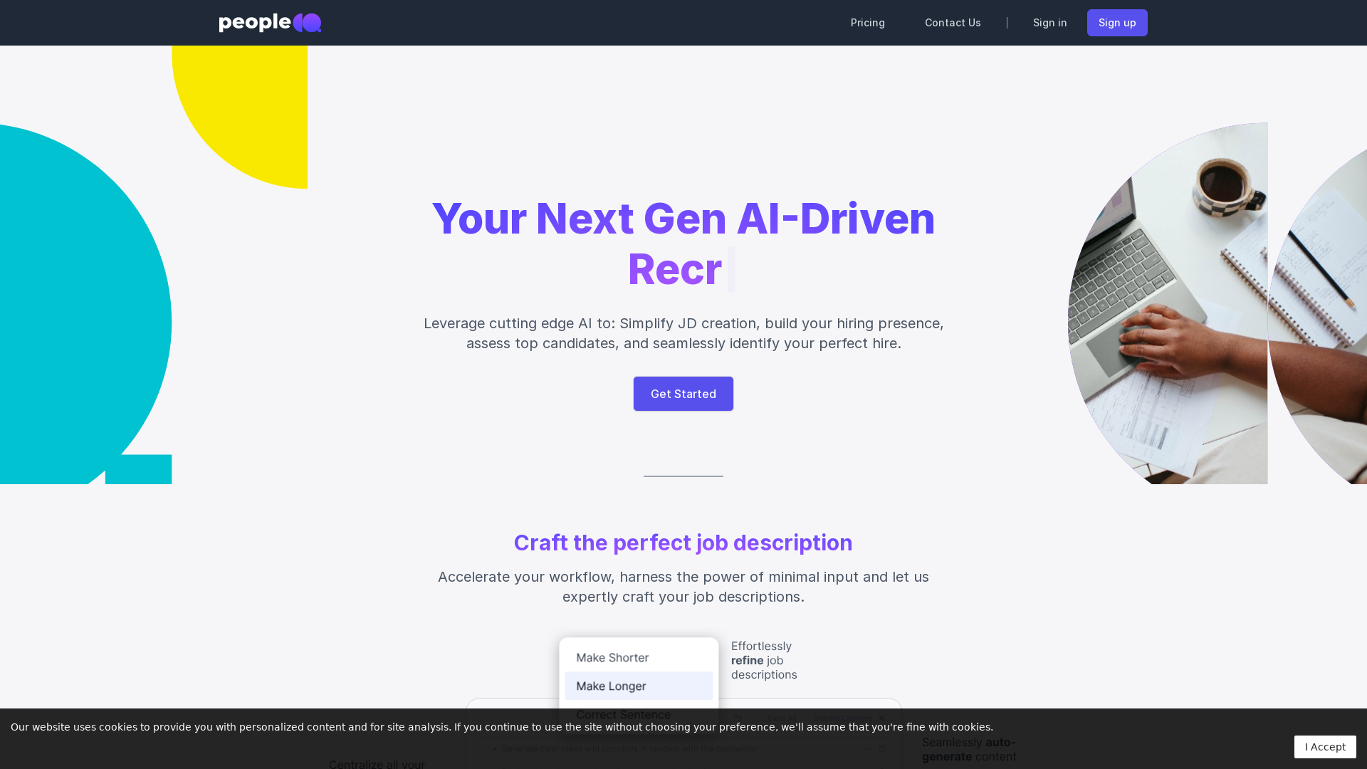 peopleCQ screenshot