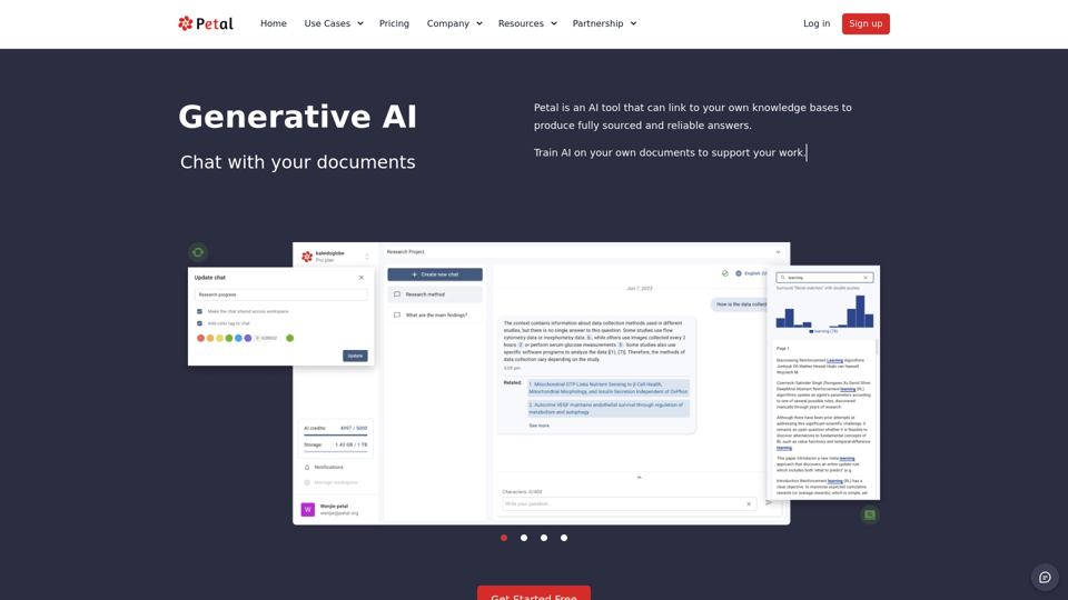 Document analysis platform | Petal