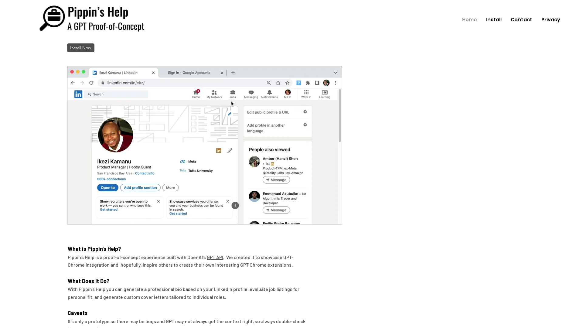 The Pippin Chrome Extension