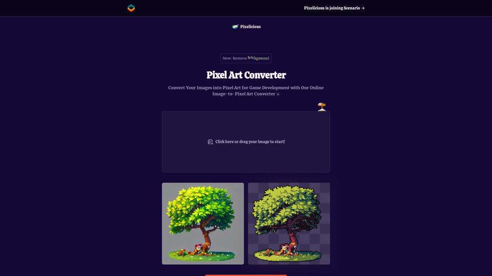 Pixelicious screenshot