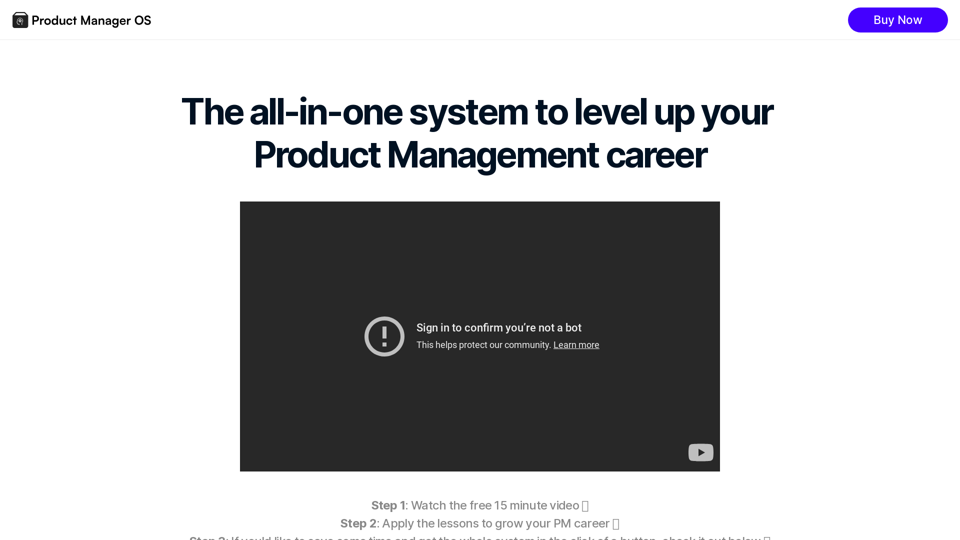 Product Manager OS