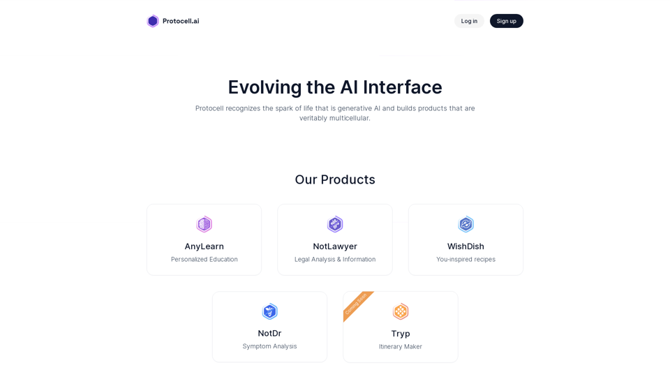 Protocell - Evolving the AI Interface