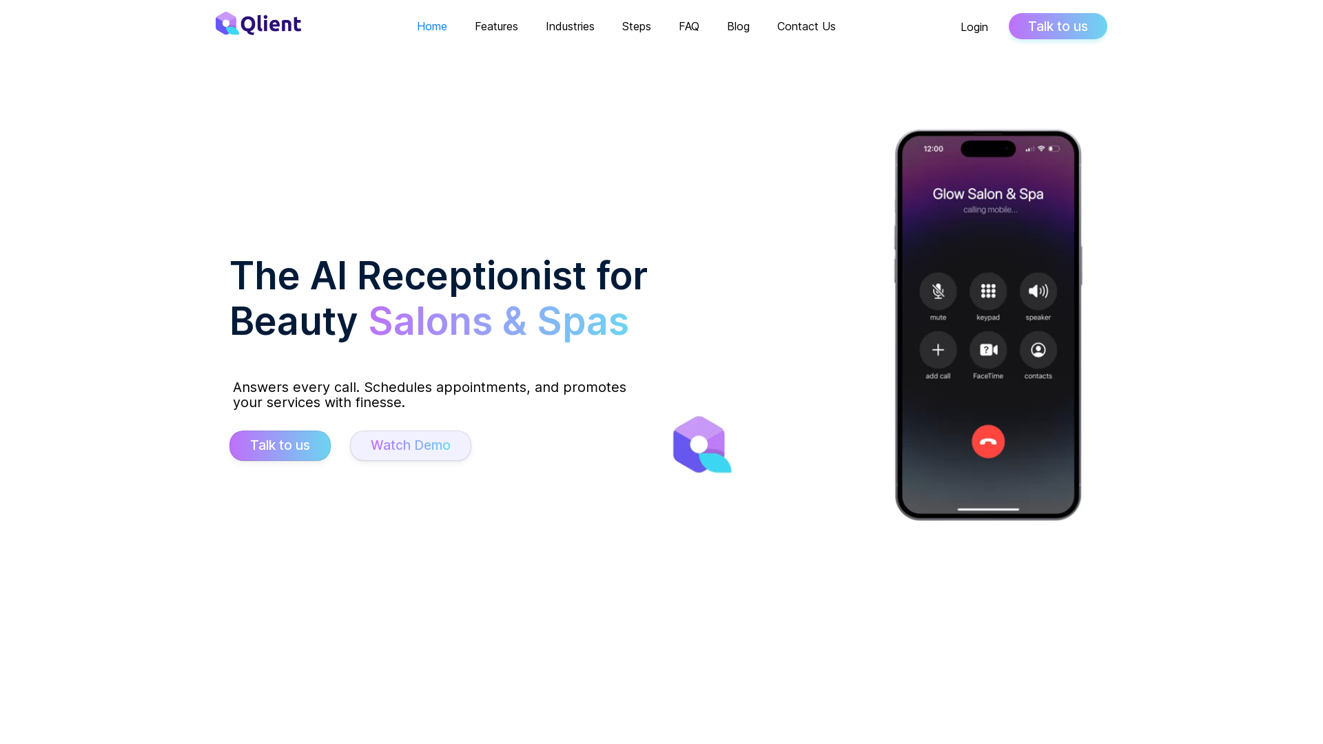 Qlient AI screenshot