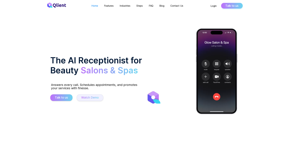 Qlient AI screenshot