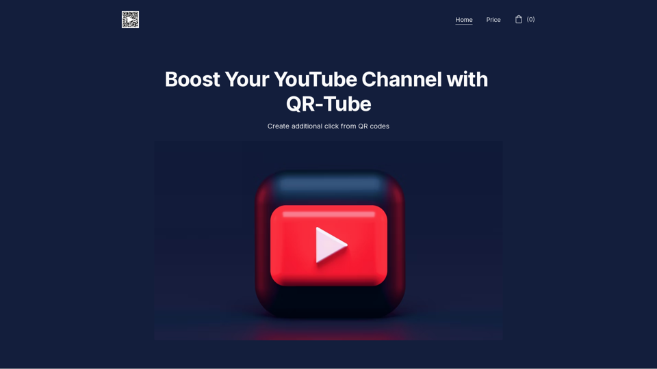 Automatization Process for YouTube Creators | QR Code with Custom Link | QR-Tube