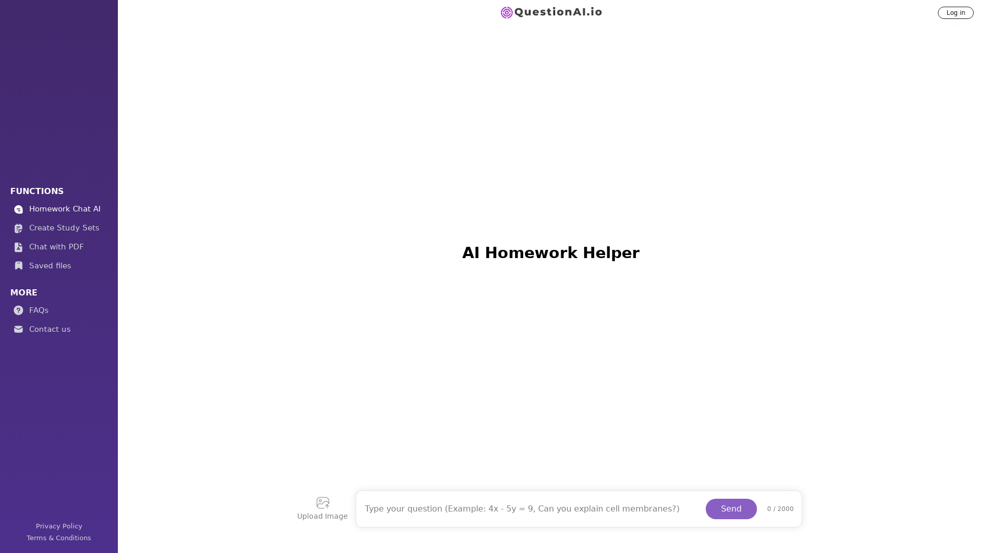 Free AI Homework Helper screenshot