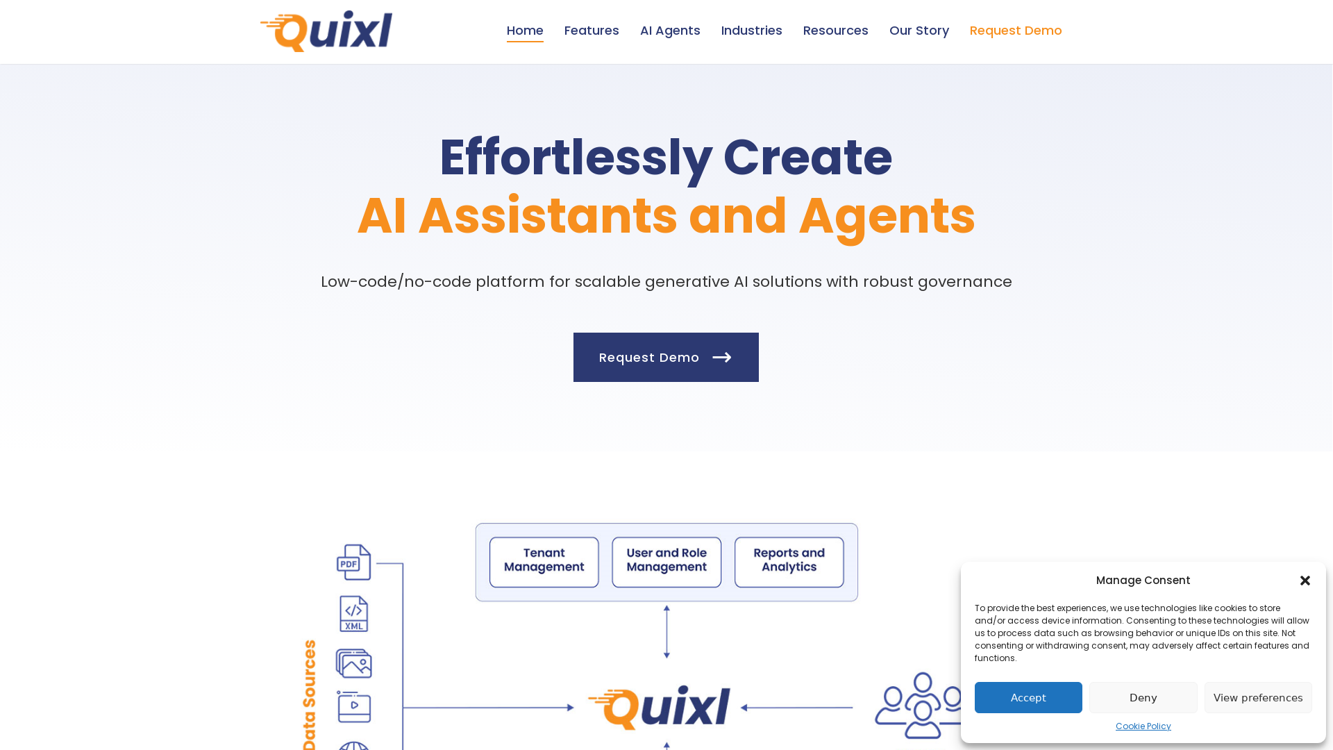 Quixl screenshot