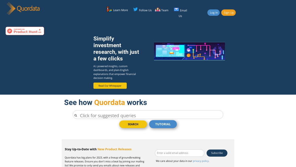 Quordata: Investment Research Simplified