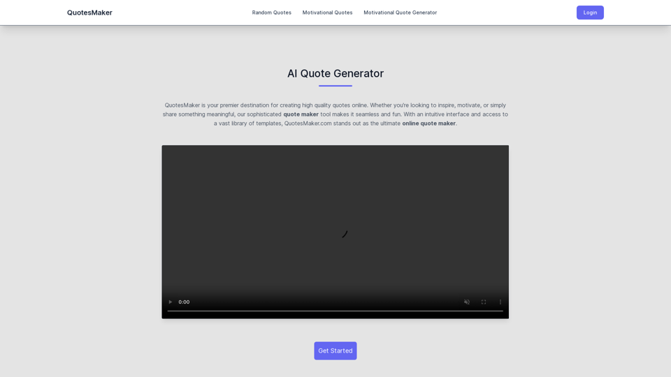 Create Quotes with AI - QuotesMaker