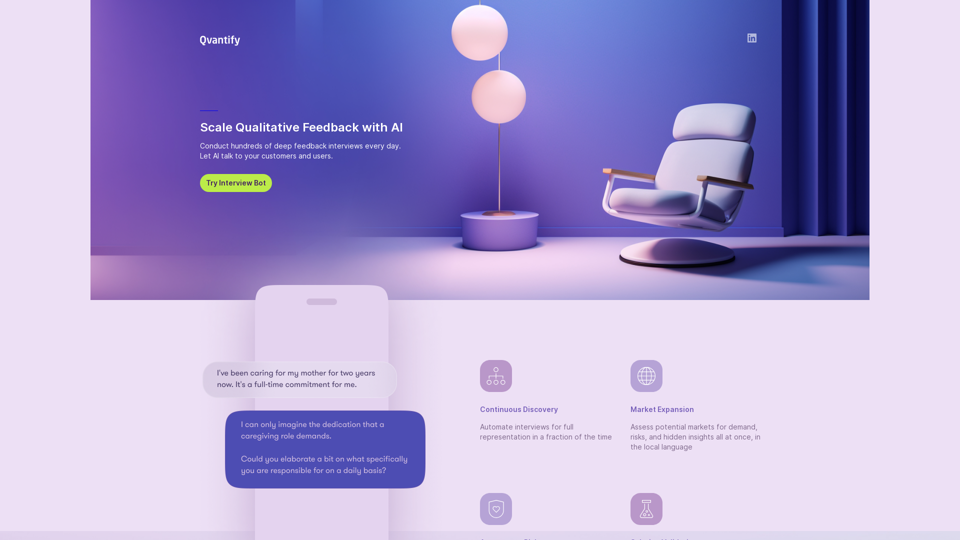 Scale Qualitative Research with AI screenshot