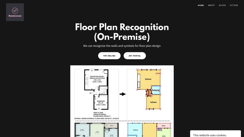 Efficient Floor Plan Recognition Services