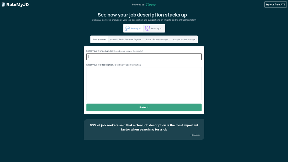 RateMyJD screenshot