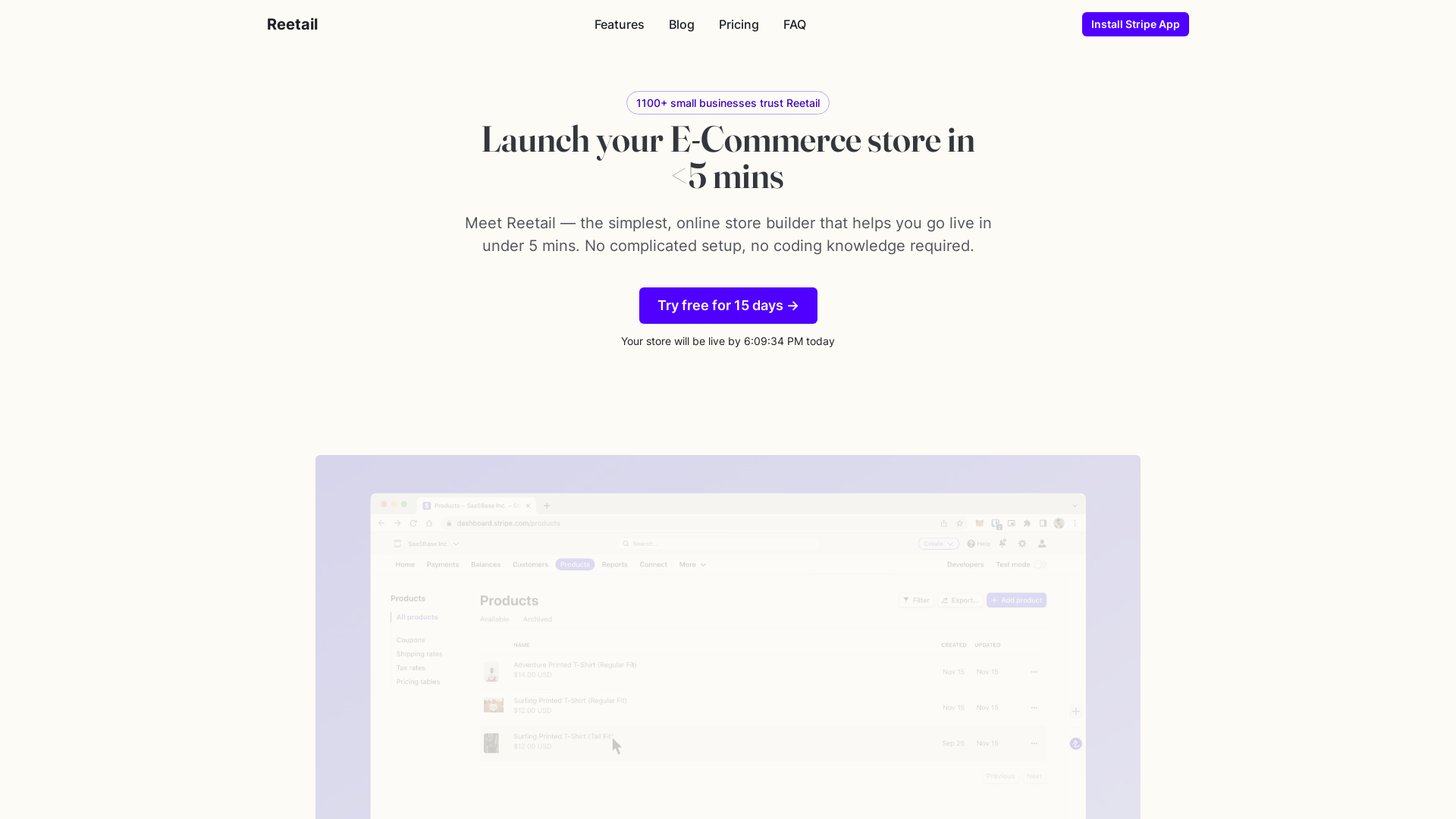 Launch your E screenshot