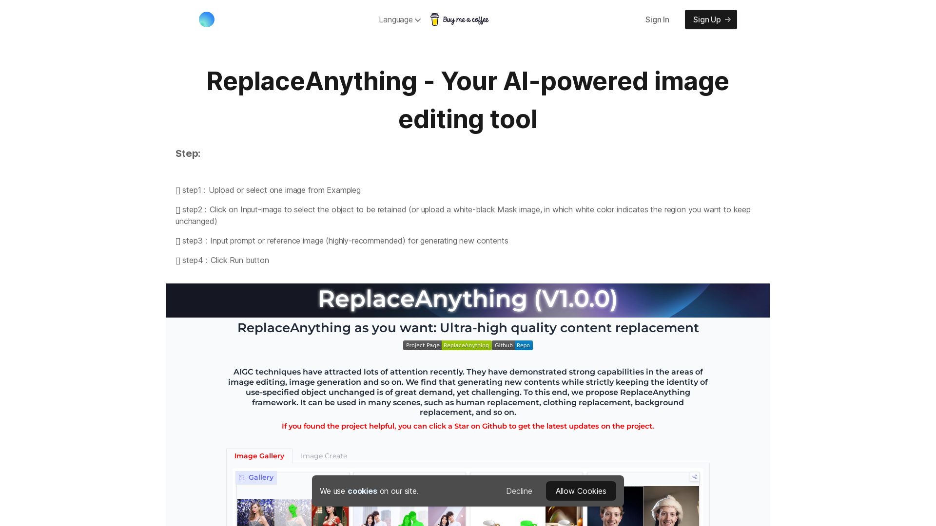 ReplaceAnything,Ai Tool for Image Editing