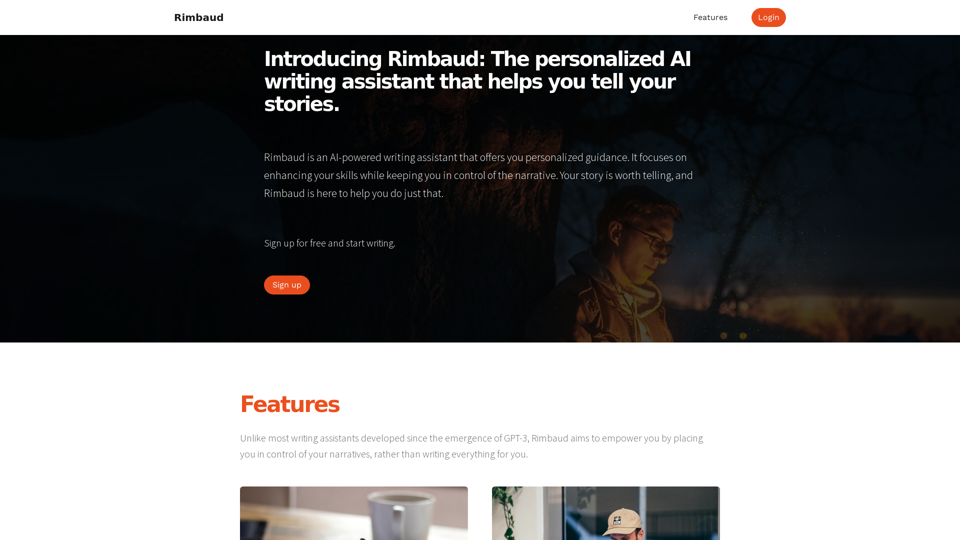 Rimbaud AI screenshot