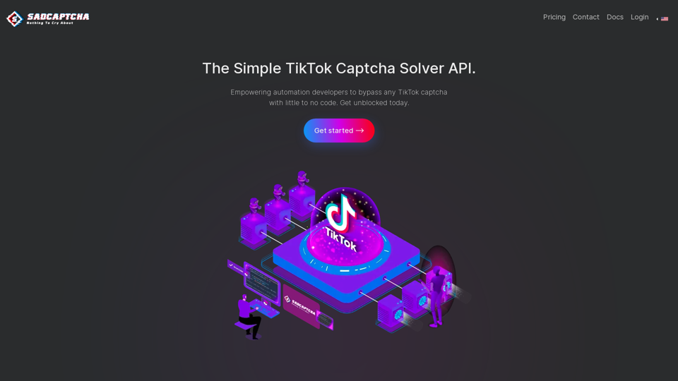 SadCaptcha - TikTok Captcha Solver API