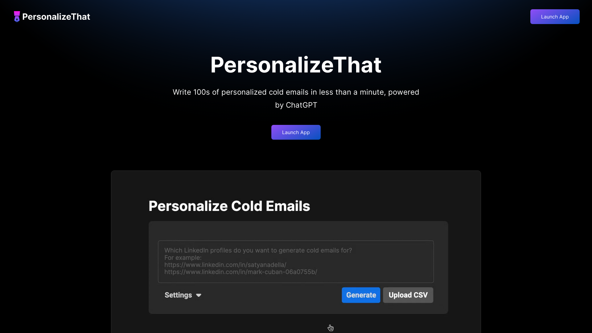 PersonalizeThat