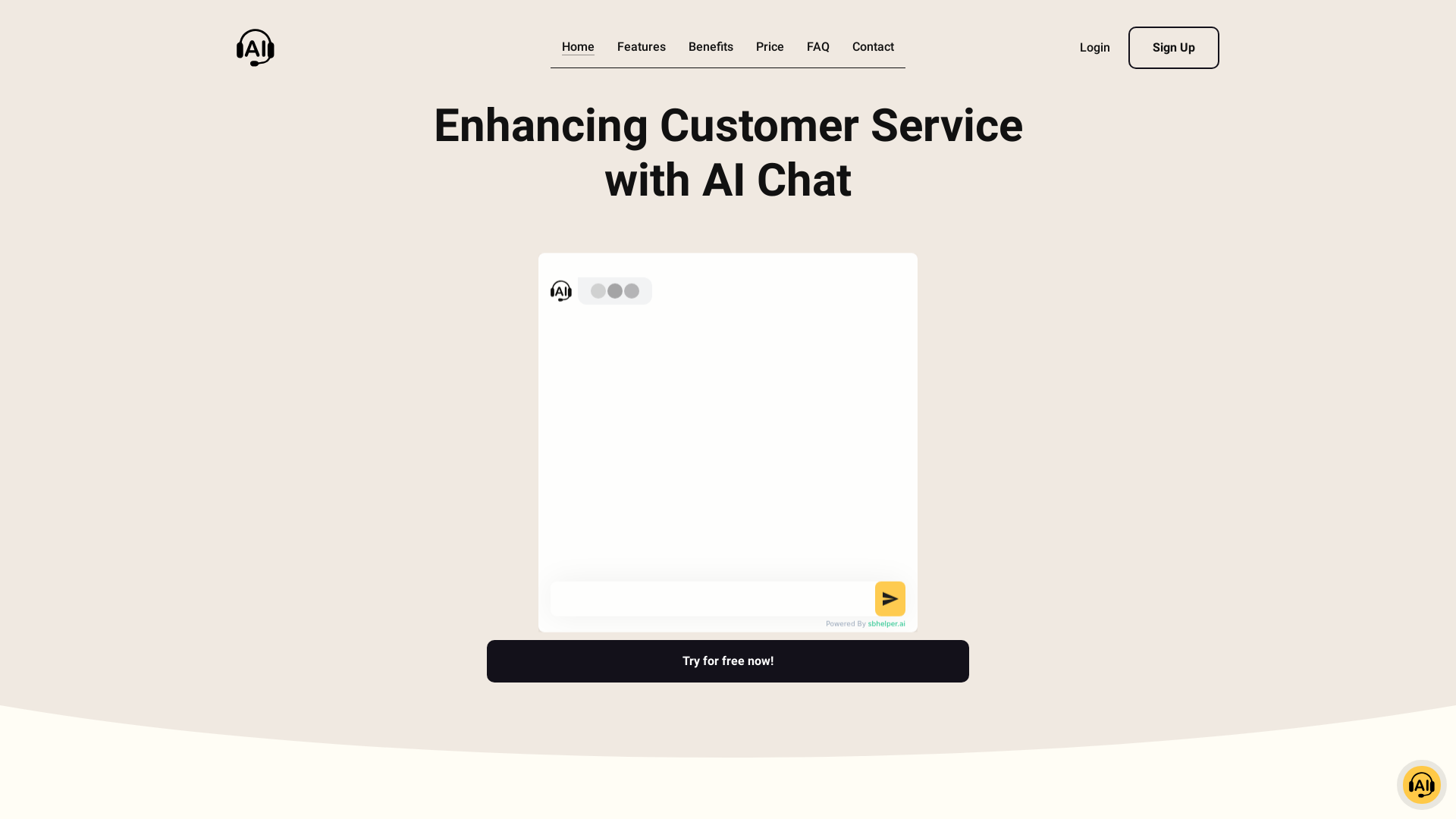Small Business AI chat