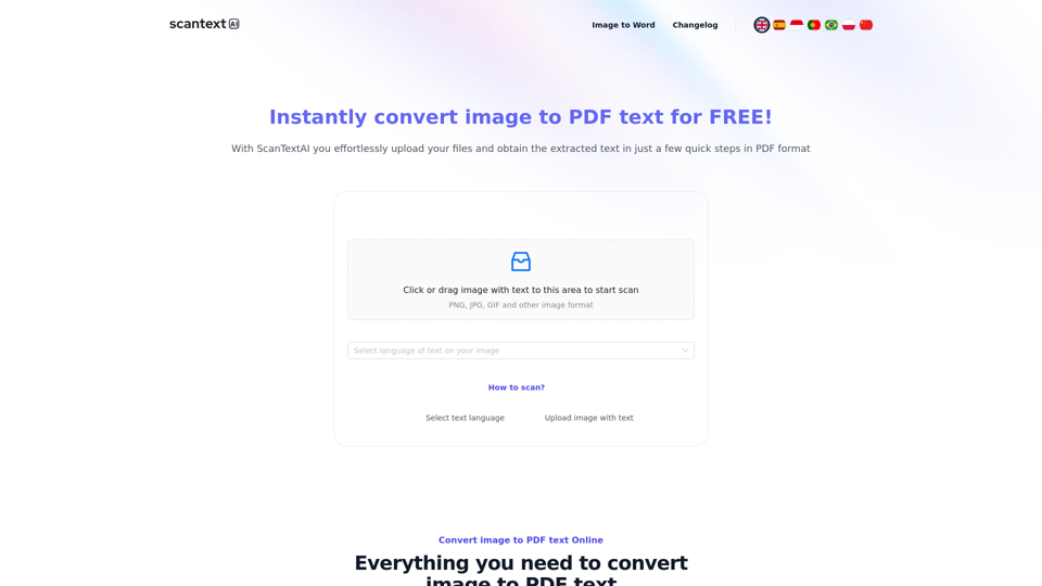 ScantextAI - Instantly convert your image to text