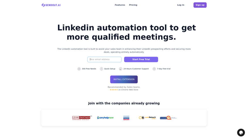 sendout.ai - Most Affordable & Safest LinkedIn Automation Tool