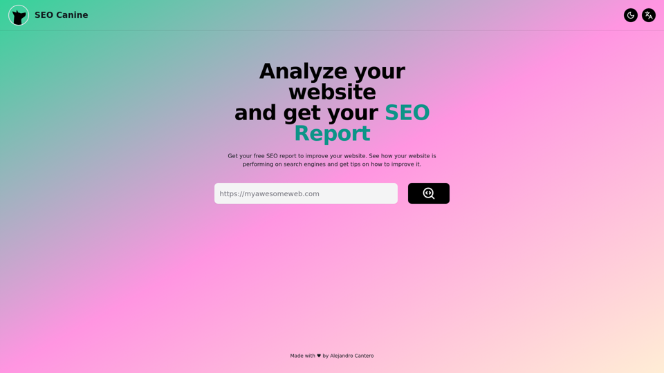 SEO Canine screenshot